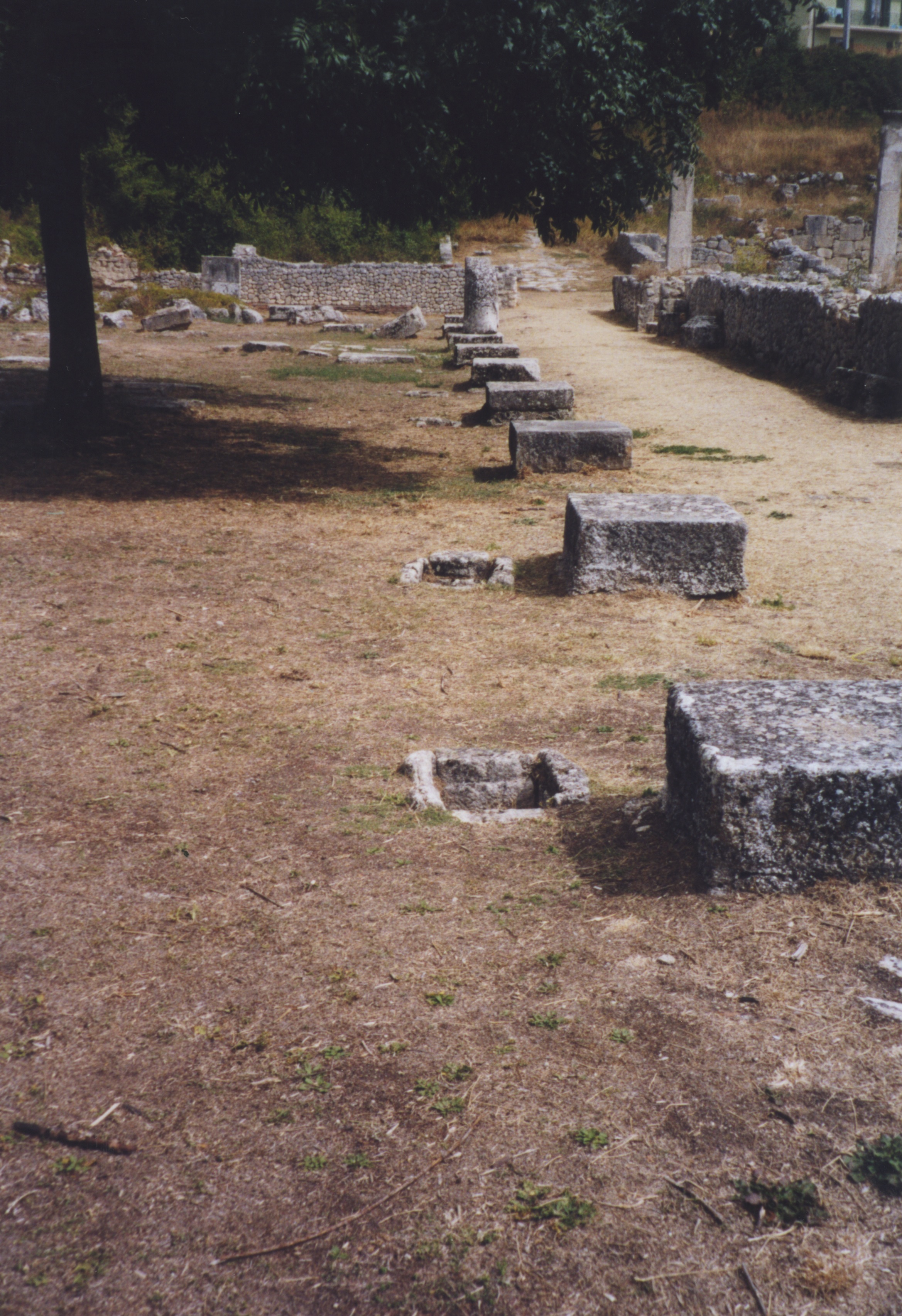 Southern Edge of Forum along Decumanus