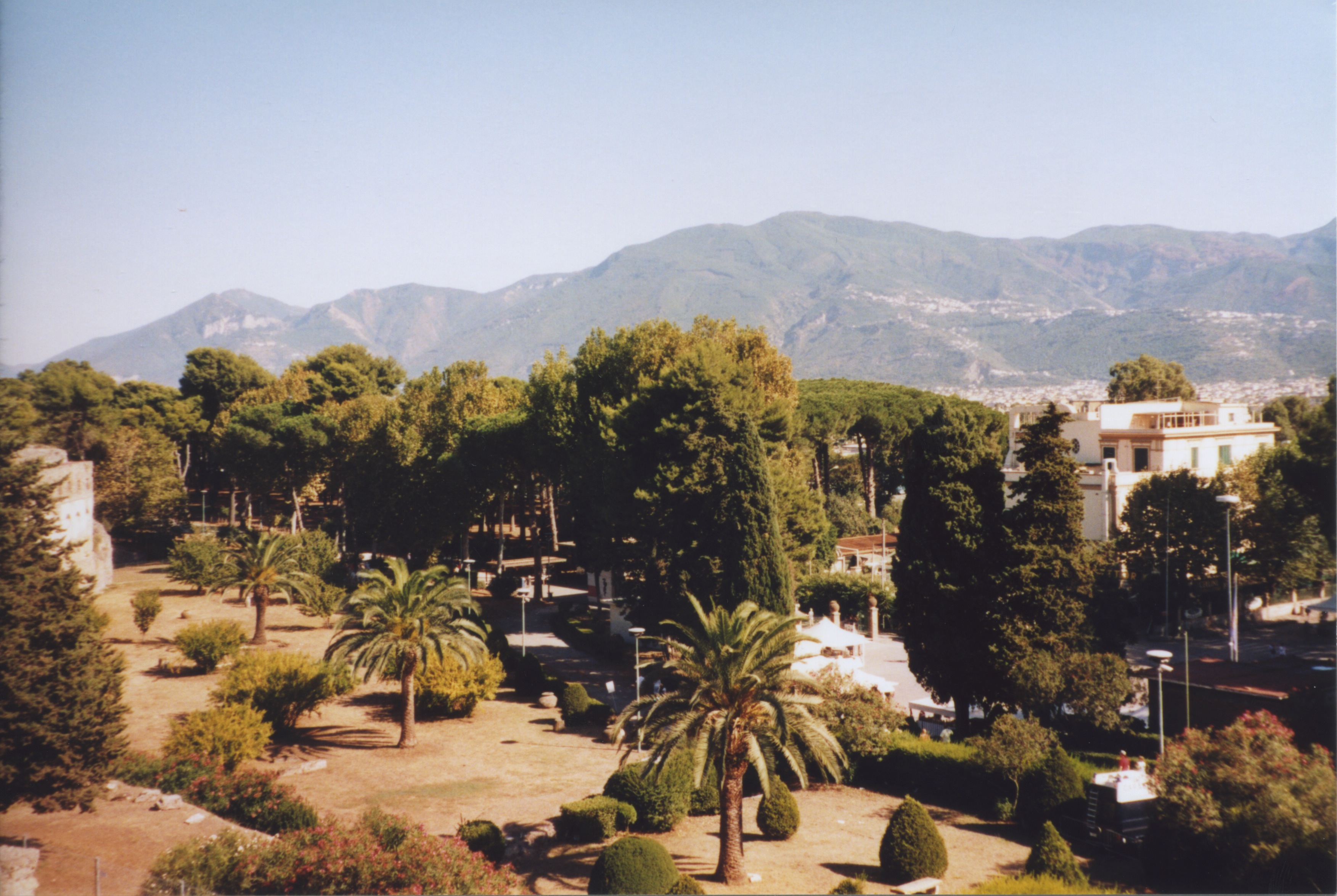 Gardens outside Site