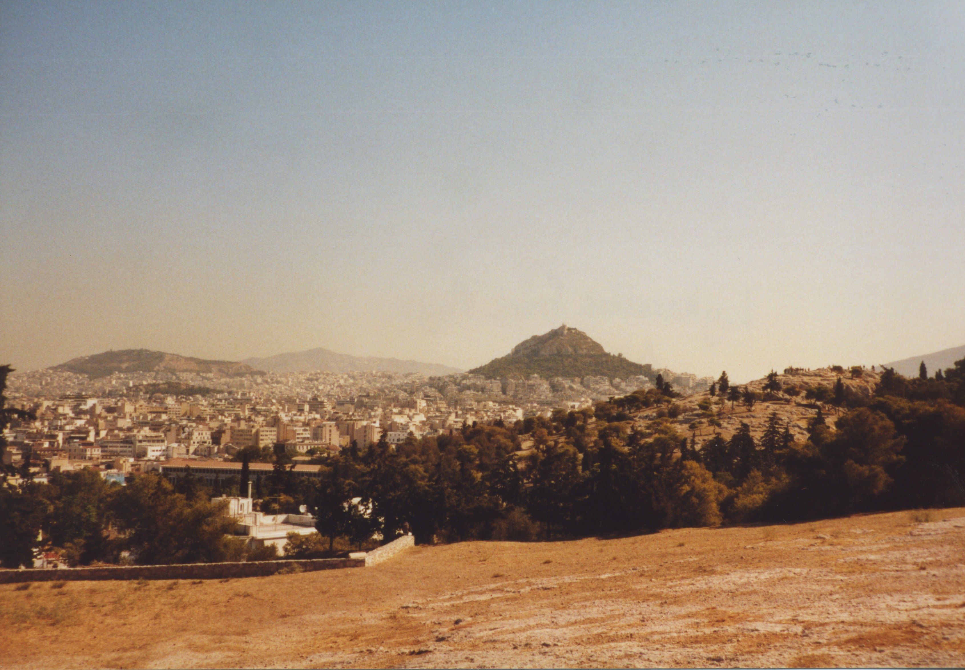 Lykavettos from Pnyx